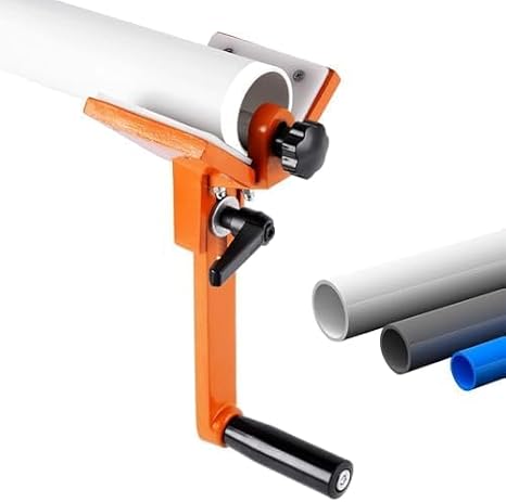Adjustable Chamfering Tool for Plastic Tubes, Efficient Beveling for Round Pipes 25-160MM, Pipe Deburring