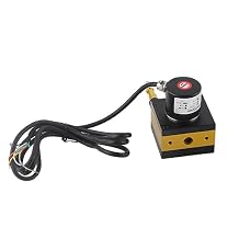 Draw Wire Encoder, Dia 38mm Incremental 10 to 3000mm Range Compact Switch Encoder DC824V for Cylinders for Linear Displacement Measurement