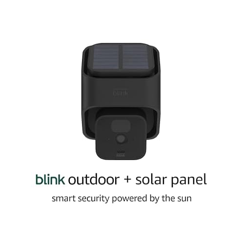 Blink Outdoor (3rd Gen) + Solar Panel Charging Mount - wireless, HD smart security camera, solar-powered, motion detection 1 camera system