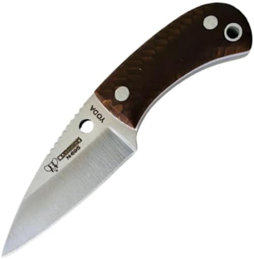 Cudeman Yoda Juma Gold Dragon Knife With Leather Case