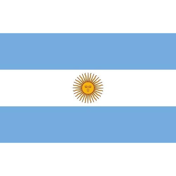 TUC 3x5 Polyester Flag of Argentina