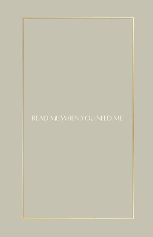 Read Me When You Need Me: Compact Edition.