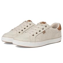 Keds Women's Center III Lace-Up Blue Chambray 5.5 Wide