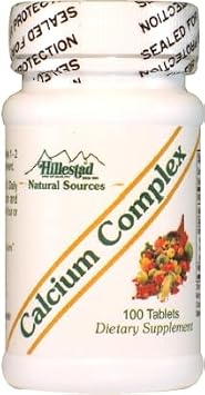 Hillestad Pharmaceuticals - Calcium Complex - 100 Tablets