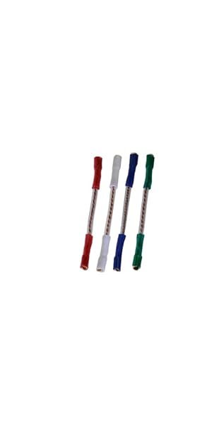 LP GEAR SOAR HD5 Headshell Wires (Gold, 1.5" - 38.1mm, DJ Turntable Cartridges)