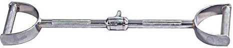 Ader Solid Steel Pro Style Lat Bar 24" Chrome Finished
