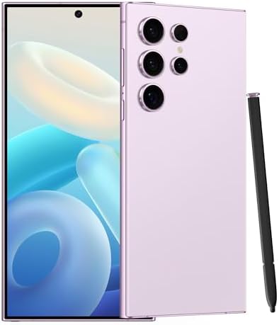 C24 Ultra 5G Smartphone, 16512GB Unlocked Phone,48108MP Zoom Camera,6800mAh 6.8 HD Screen Unlocked Cell Phone, 16512GB Android14.0,Face IDFingerprint LockGPS Purple