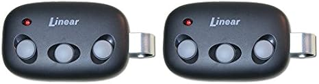 Linear Megacode MCT-3 3-Channel Visor Transmitter Lot of 2