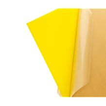 Cast Acrylic Sheet - .118" Thick, TL Yellow, 24" x 24" Nominal