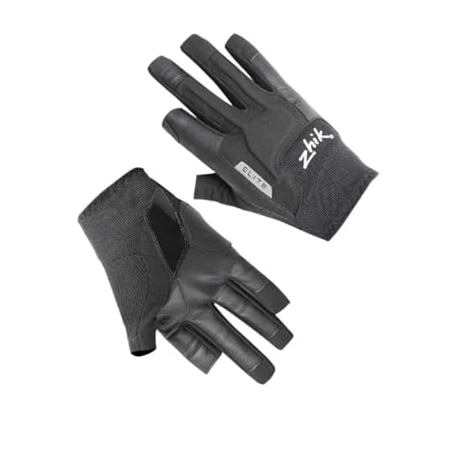 Zhik Elite Half Finger Gloves - Anthracite