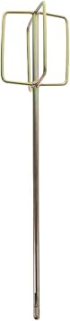 Paint Mixer Drill Attachment Stirring Rod 19.29In Efficient Mixing Tool Compatible with Electric Drills for Paint Cement Putty Powder in Construction & Renovation
