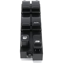 Power Window Switch Fits Driver Side Front Left (Black)