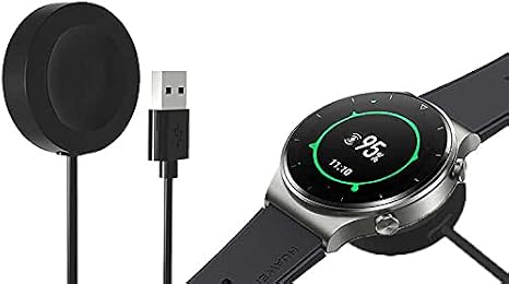 Coverzone Huawei Watch GT2 Pro ve GT3 Pro İle Uyumlu Manyetik Usb Sarj Kablosu