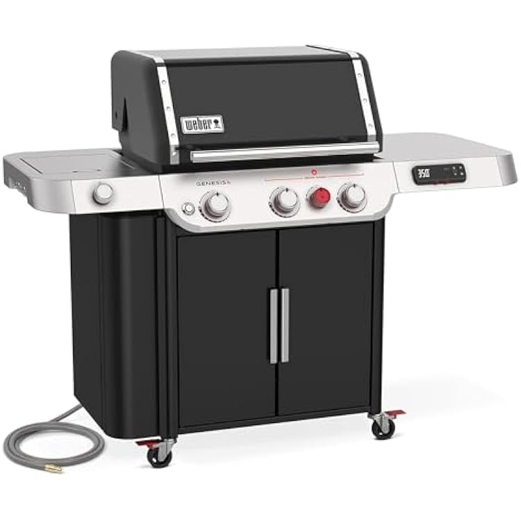 Weber Genesis II EX-315 Natural Gas Grill, Black