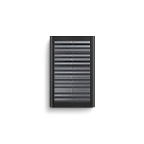 Ring Small Solar Panel, 1.9W for Outdoor Cam Plus, Outdoor Cam (Stick Up Cam), Stick Up Cam Pro, Spotlight Cam Plus, Spotlight Cam Pro - Black
