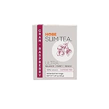 Hobe Labs Cran-Raspberry Tea - Natural Herbal Infusion for Body Balance and Refreshment - Caffeine-Free (24 Tea Bags)