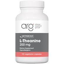Metabolic Maintenance L-Theanine 200mg - L Theanine Supplement with Glycine for Calm Energy and Focus, Amino Acid for Sleep Support and Healthy Stress Response - 120 Capsules