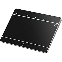 Wireless Bluetooth Trackpad for Windows 10 & 11, 3-in-1 Connectivity Modes,High Precision Control, Portable Multi-Touch Gestures touchpad for PC & Laptop (Black)