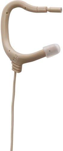 Point Source Audio SERIES8 Embrace Earmount Omnidirectional Lavalier Microphone for Shure Wireless Transmitters (Beige)