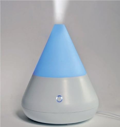 Aromatherapy Essential Oil Aroma Diffuser Ultrasonic Therapeutic Air Freshner with Soothing Light and Mist, High Capacity and Auto Shut-Off (110V-240V)