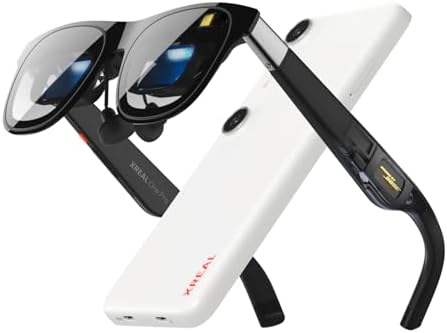 XREAL ONE PRO AR Glasses M (IPD 57-66mm) and Beam Pro WiFi (8G+256G) Bundle Supports All Google Play Store Apps, Elevate Your Spatial Experience