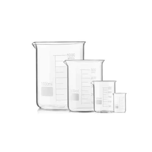 Lab Glass Beaker Measuring Container 50 ml