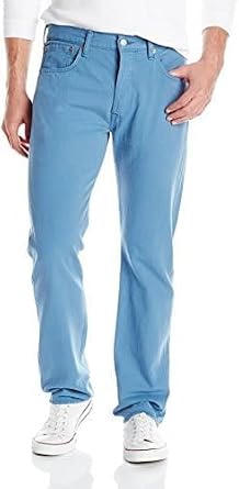 Levi's 00501-3083 Men's 501 Original Fit Jeans, Blue, Copen Blue Clothing Dye