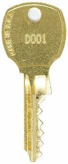 Replacement Key for CompX National D189