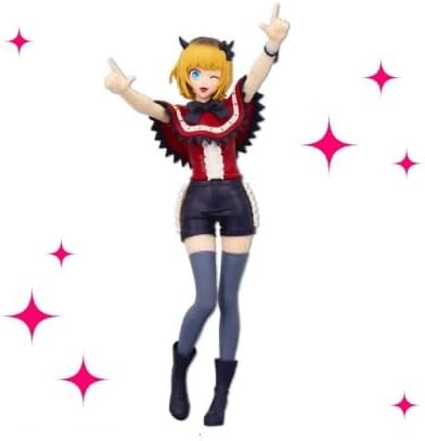 Oshi no Ko MEM-Cho Anime Collectible Figure, B-Komachi Outfit, with Display Stand