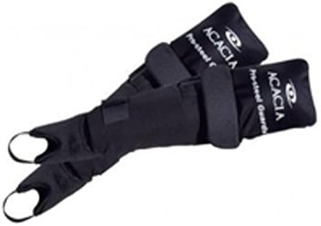 ACACIA Broomball Pro-Steel Guard, Black, Small