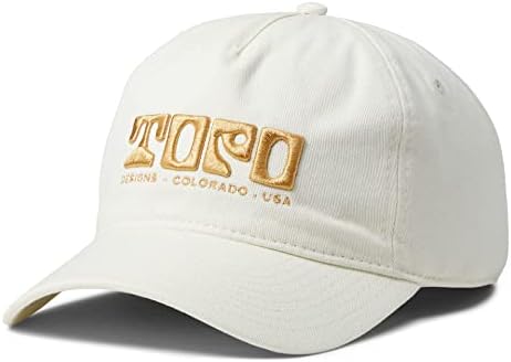 Topo Designs 5 Panel Snapback- Stone Age
