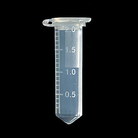 1149X93PK, Posi Click Graduated Micro centrifuge Tube, 2.0mL Capacity, Blue, Pack of 500