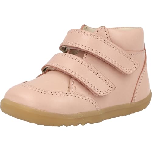 Bobux Step Up Timber Boots Dusk Pearl Leather Adjustable Straps for Cooler Climates
