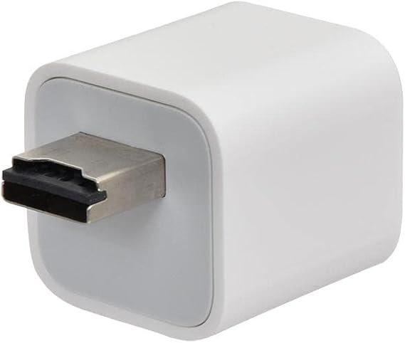 THANKO S-IBC21W iPhone Auto Backup Cube to Store Data While Charging