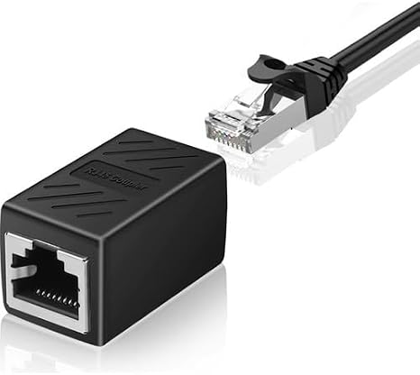 Alfais 4608 Gigabit Ca55 6 Ekleyici Uzatma Uzatıcı Rj45 Ek Birleştirici Ara Kablo Birleştirici