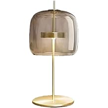 Desktop Desk Lamp Nordic Modern Fashion Simple Bedside Hotel Homestay Bedroom Glass Decorative(C)