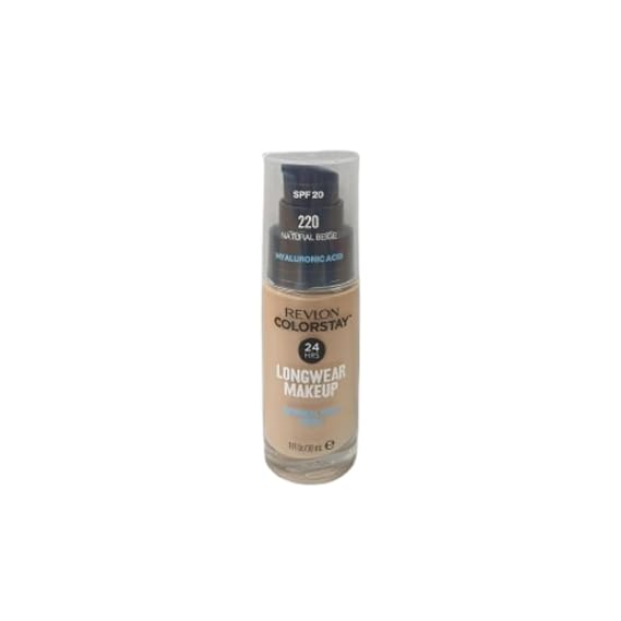 Revlon ColorStay Makeup, Normal/Dry Skin, Natural Beige 220, 1 Ounce