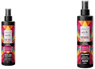 URBAN Care Style Guide Deniz Tuzu Etkili Doğal Dalga Sağlayan Saç Spreyi 200 ml- VeganxURBAN Care Style Guide Natural Flex Gazsız Doğal ve Kalıcı Tutuşlu Saç Spreyi 200 ml- Vegan