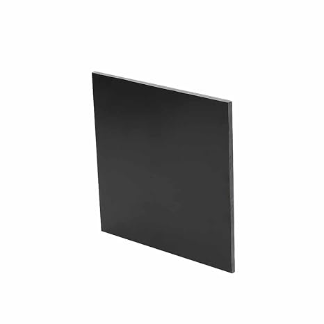 for Laboratory DIY Fixture and PCB Drilling Machinery Parts Bakelite Board Phenolic,Optional Size(Black,500x500x20mm)