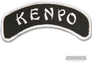 AWMA Arch 1.5" X 5" Patch - Kenpo