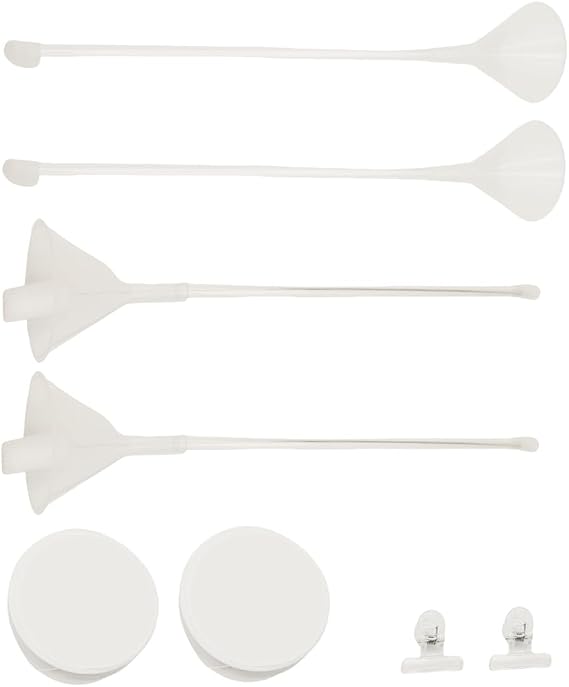 Beading Funnel for Clay Bead with Beading Needle Bead Cord String and Clip