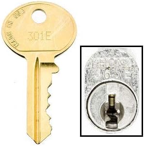 HON 367E Replacement Keys: 2 Keys