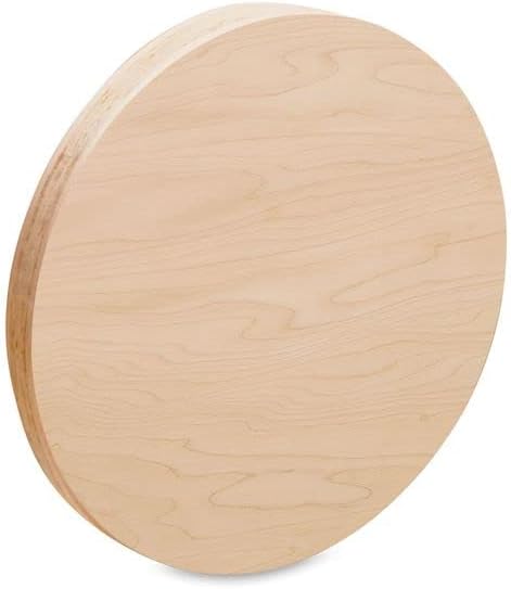 Round Birch Art Panel, Flat, (3/4" deep) (5")