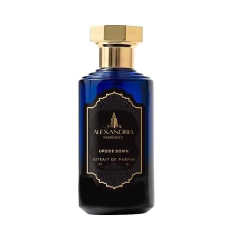Alexandria Fragrances Upside Down Perfume for Men & Women - Long Lasting Vanilla, Sandalwood & Musk - Elegant Upside Down Men Cologne for Daily Use - Perfect for Any Event - 30ml