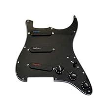 Lace Sensor Ultimate Triple Prewired Stratocaster Electric Guitar Loaded Pickguard - (Black)