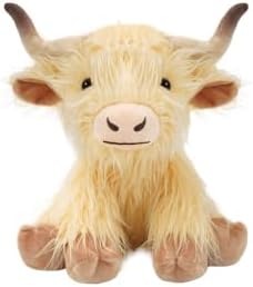 Stuffed Animals Toy and Soft Plush Toys(Donkey Polar Bear Bull-4 (White)
