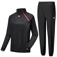 HOTSUIT Sauna Suit for Women Anti Rip Sweat Suit for Weight Loss Odorless Sauna Jacket Pant for Workout Gym
