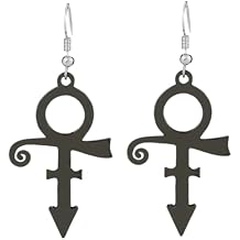 ANXIN STORE Punk stylish personalized cartoon music note earrings gothic jewelry music symbols rock band symbol earrings