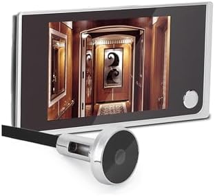Peephole Door Viewer Digital Door Eye Viewer Camera 3.5 inch LCD HD Screen 120 Degrees Wide Angle View for Home Security System