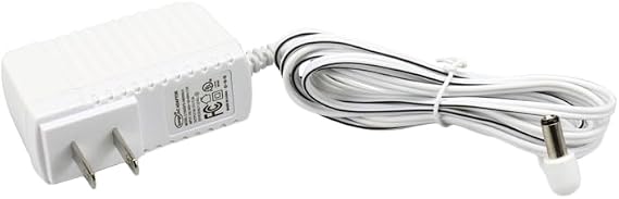 FloodStop Leak Detector 9V AC Wall Adapter, White